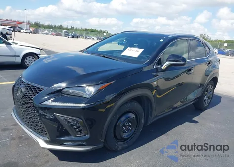 2020 Lexus Nx 300 F Sport z USA, uszkodzony, nr VIN JTJSARBZ3L2177315